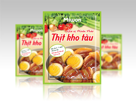 sản phẩm gia vị thịt kho tàu